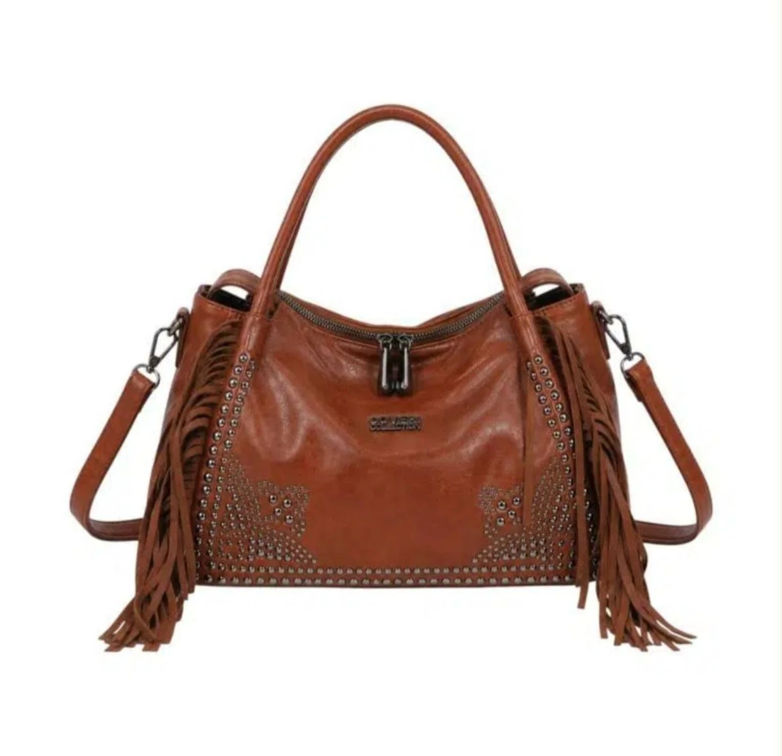 Bolsa vintage dressing Y2K boêmio Tote bag marrom – photo 2